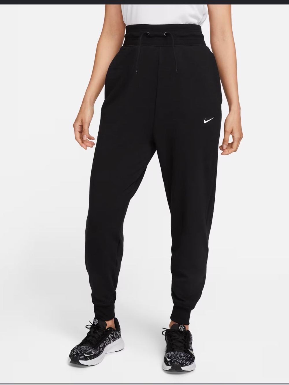 Nike Black Women's Swoosh Jogger Track Pants